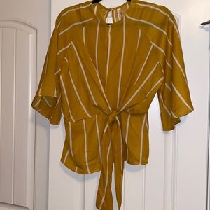 Mustard blouse